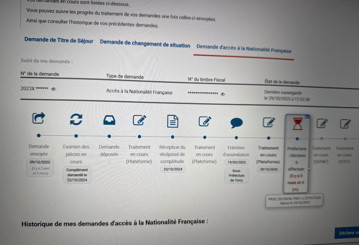 Entretien de naturalisation préfecture